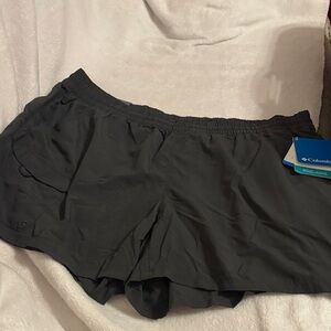 Columbia Women's Dark Gray Athletic Shorts